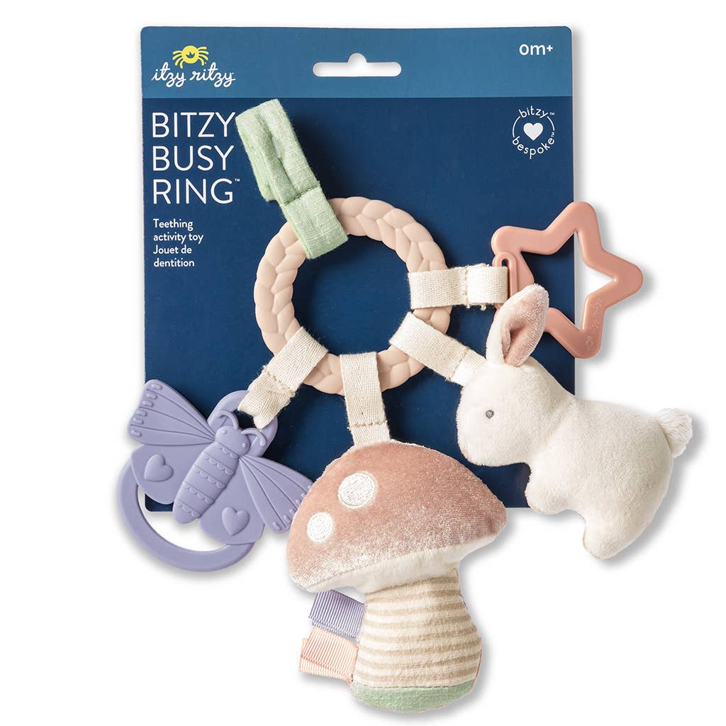 *NEW* Bitzy Busy Ring™ Teething Activity Toy Cloud