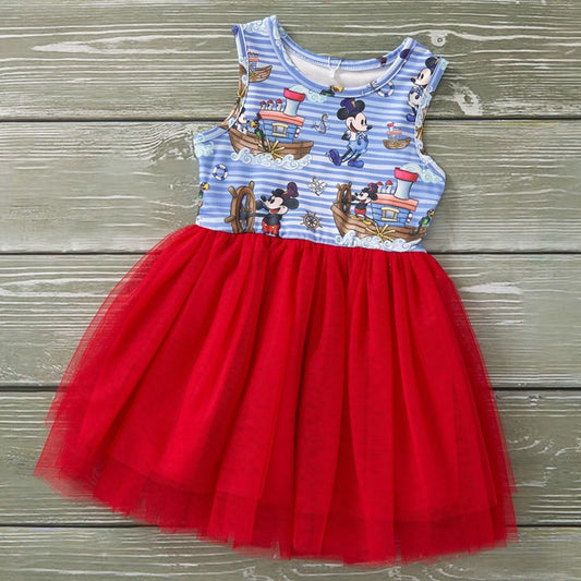 Steamboat Mickey Tulle Dress