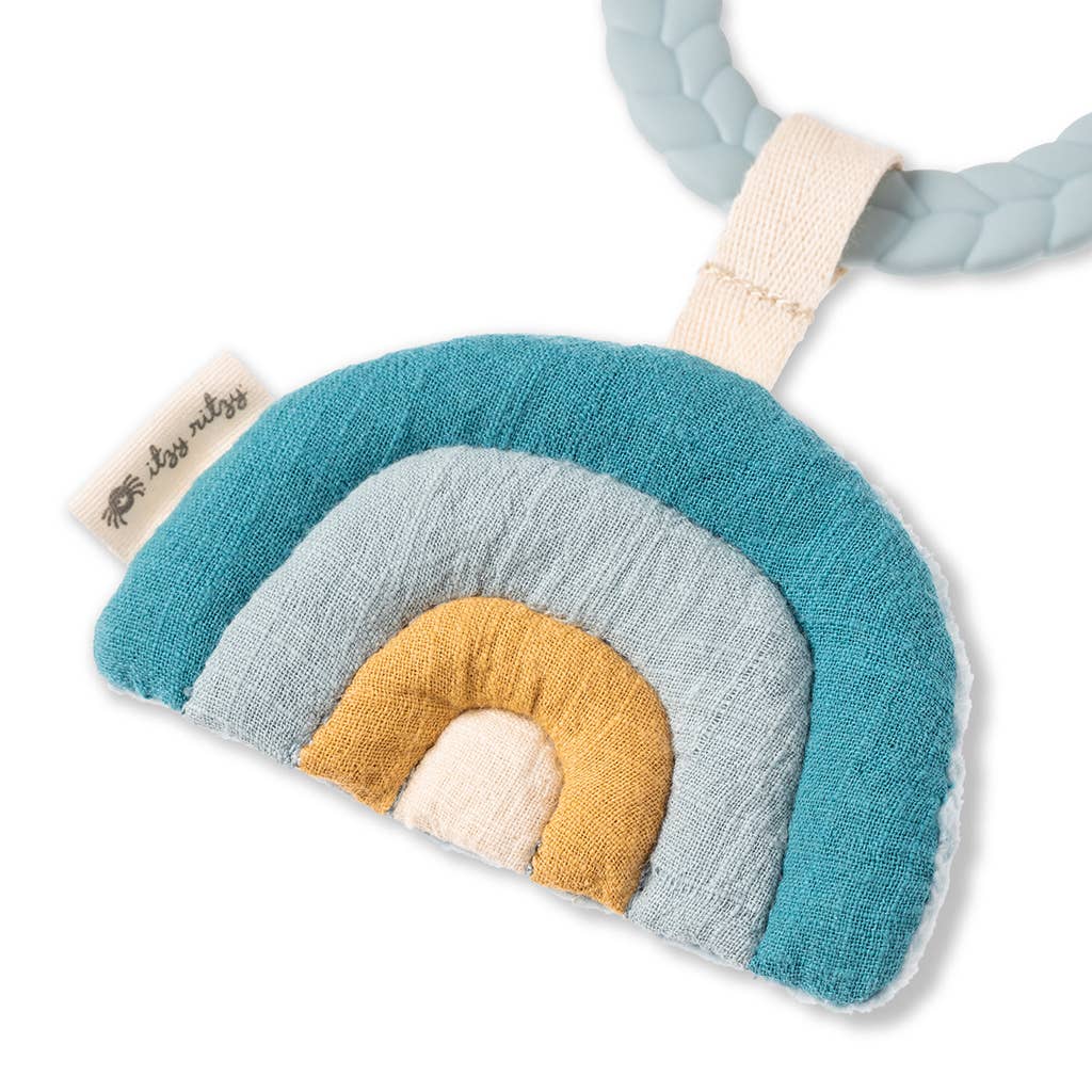 *NEW* Bitzy Busy Ring™ Teething Activity Toy Cloud