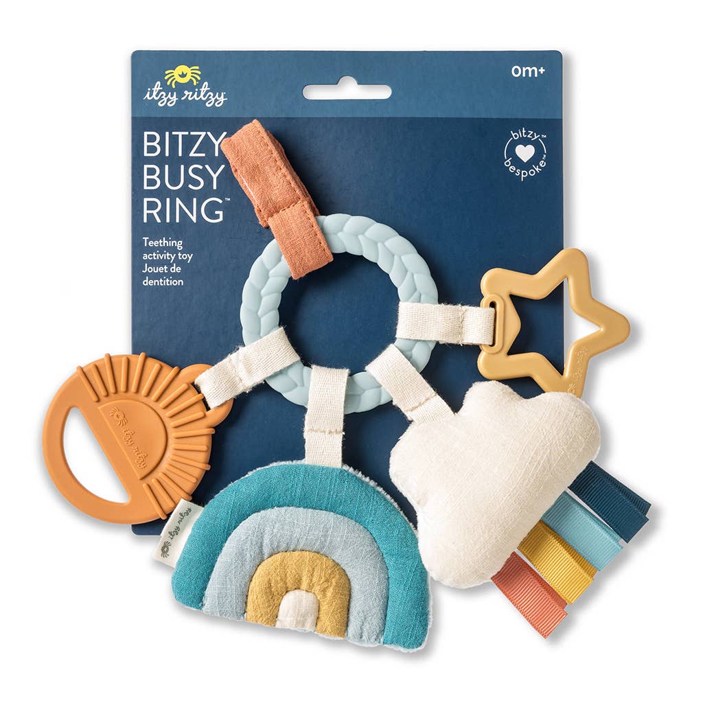*NEW* Bitzy Busy Ring™ Teething Activity Toy Cloud