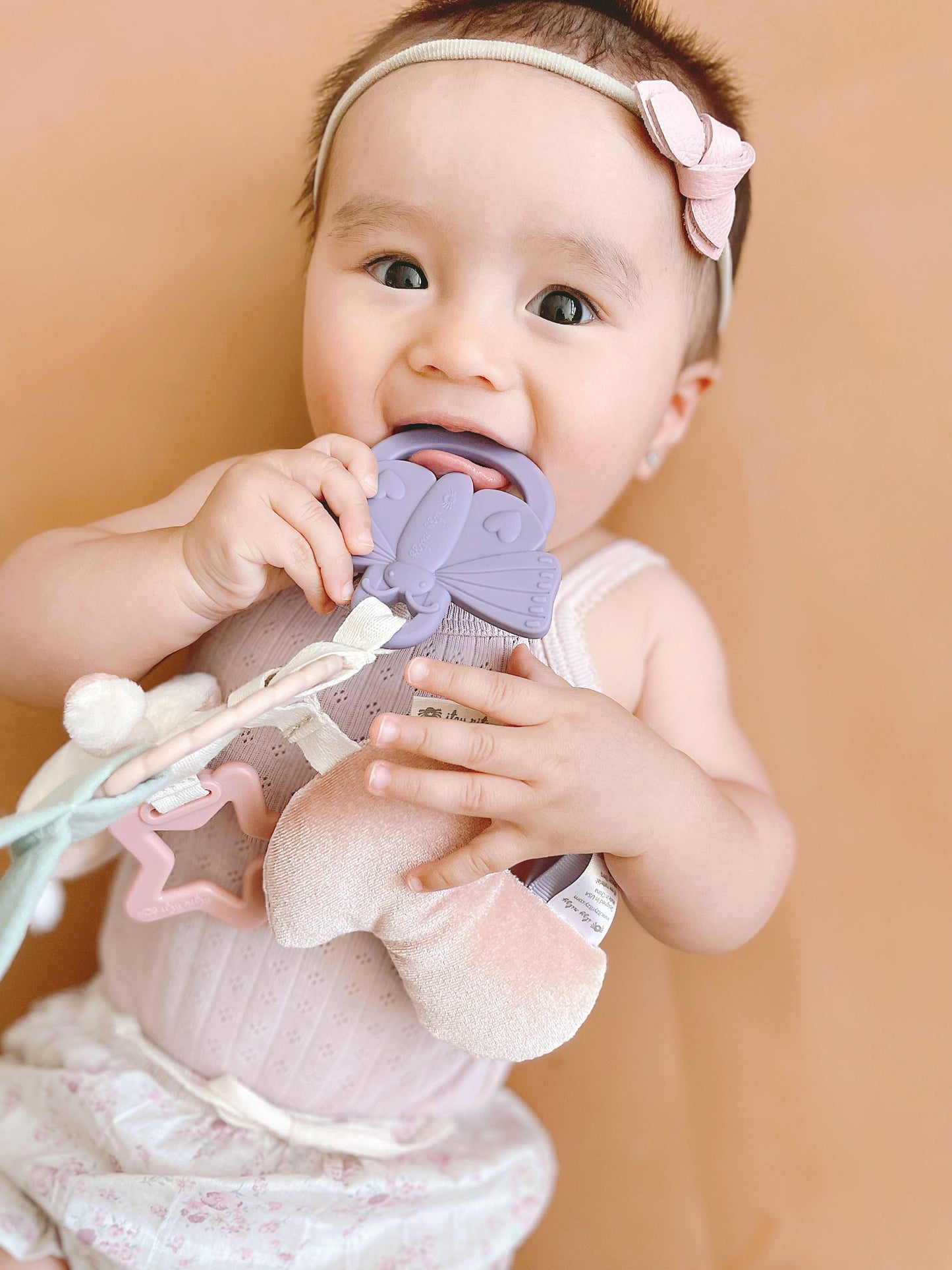 *NEW* Bitzy Busy Ring™ Teething Activity Toy Cloud