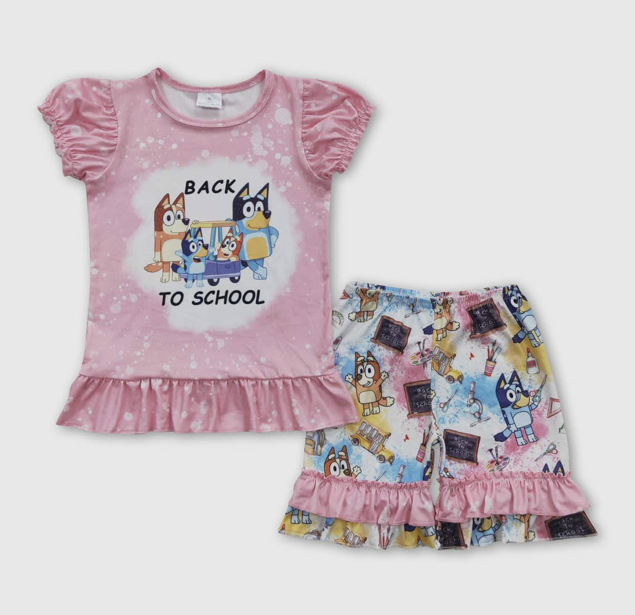 Bluey: Back to School Short Set