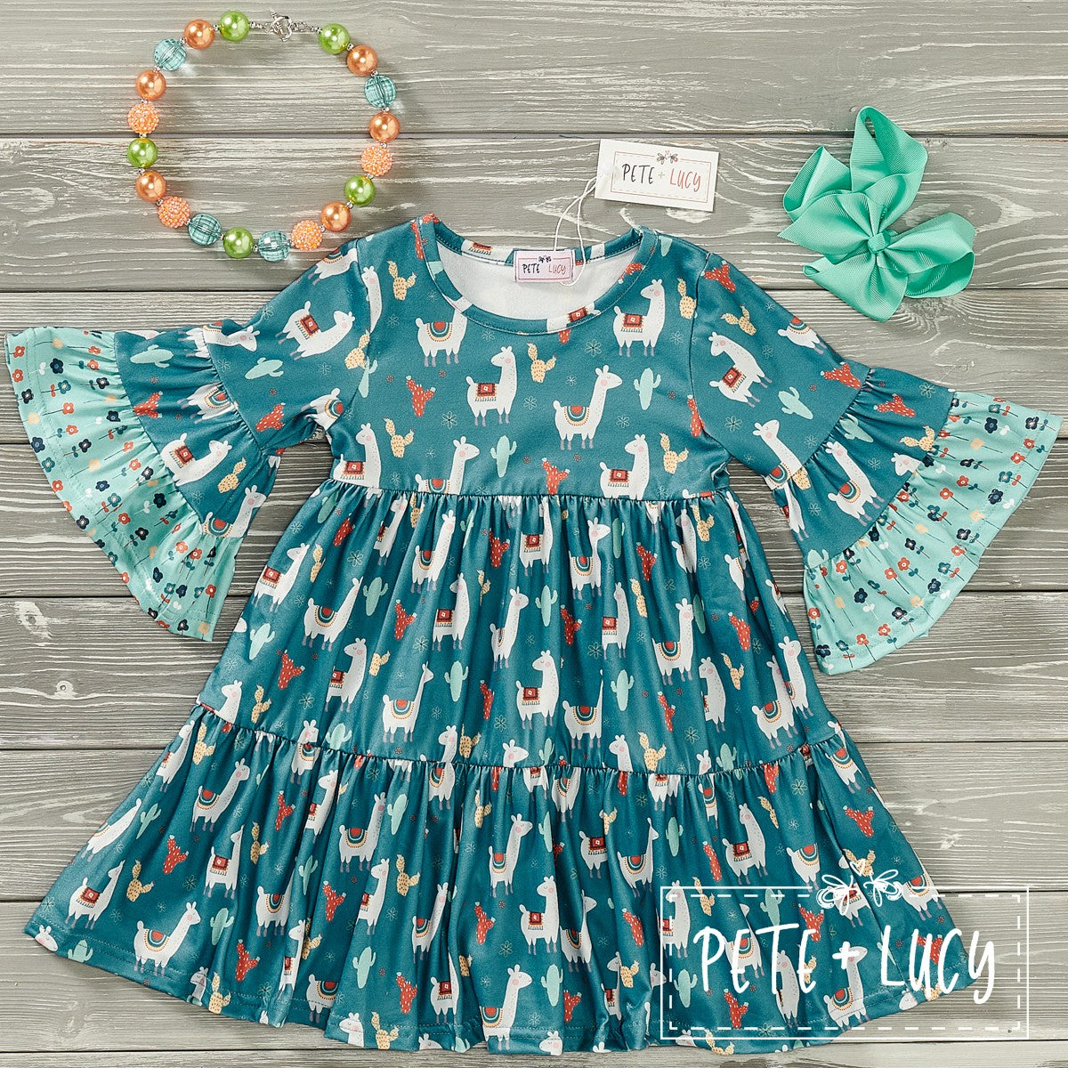 Floral Llama: Dress