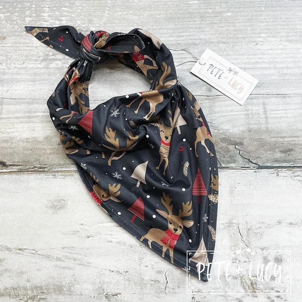 Holiday Loungewear: Dog Bandana