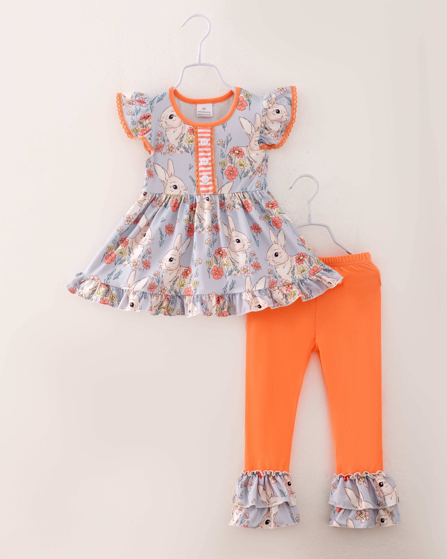 Easter Bunny Dreamsicle Outfit