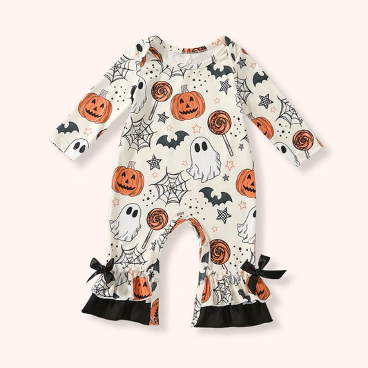 Frightfully Fun Girls Romper