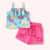 Pineapple Party Short Set