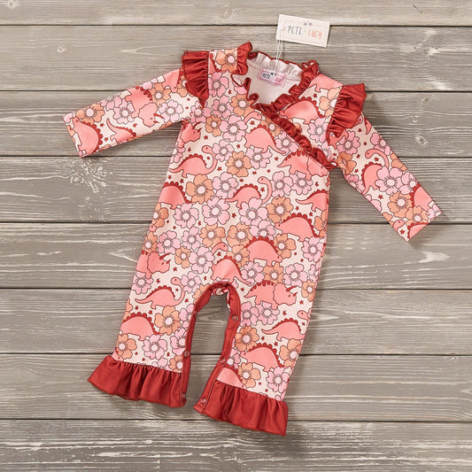 Aubrey; Girls Romper