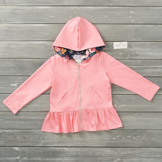 Botanical Blush; Girls Jacket