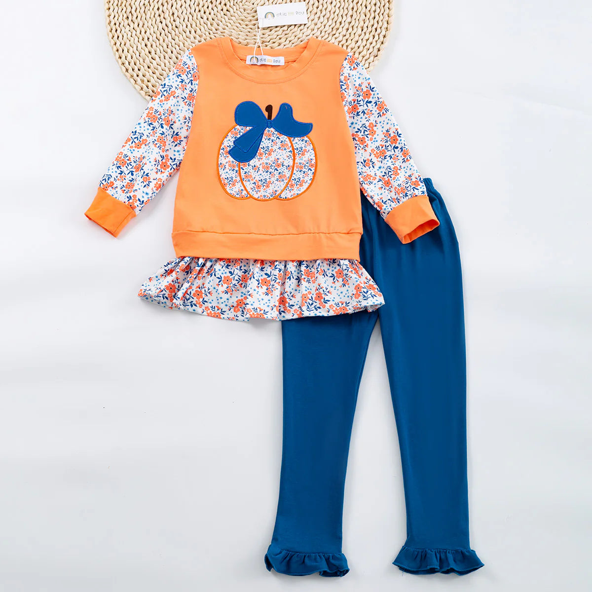 Garden Gourds; Girls Pant Set