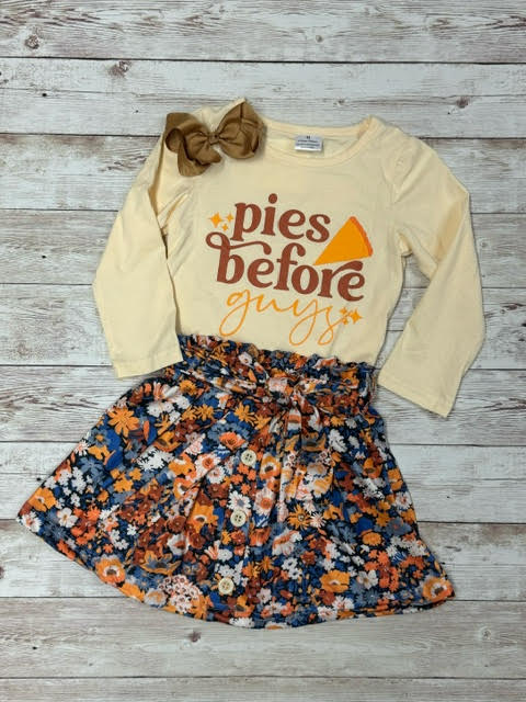 Pies Before Guys; Girls Pant Set