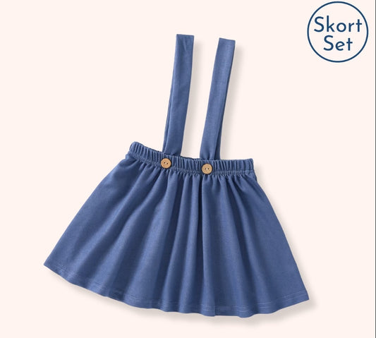 Winter Capsule Skort Overalls Layer