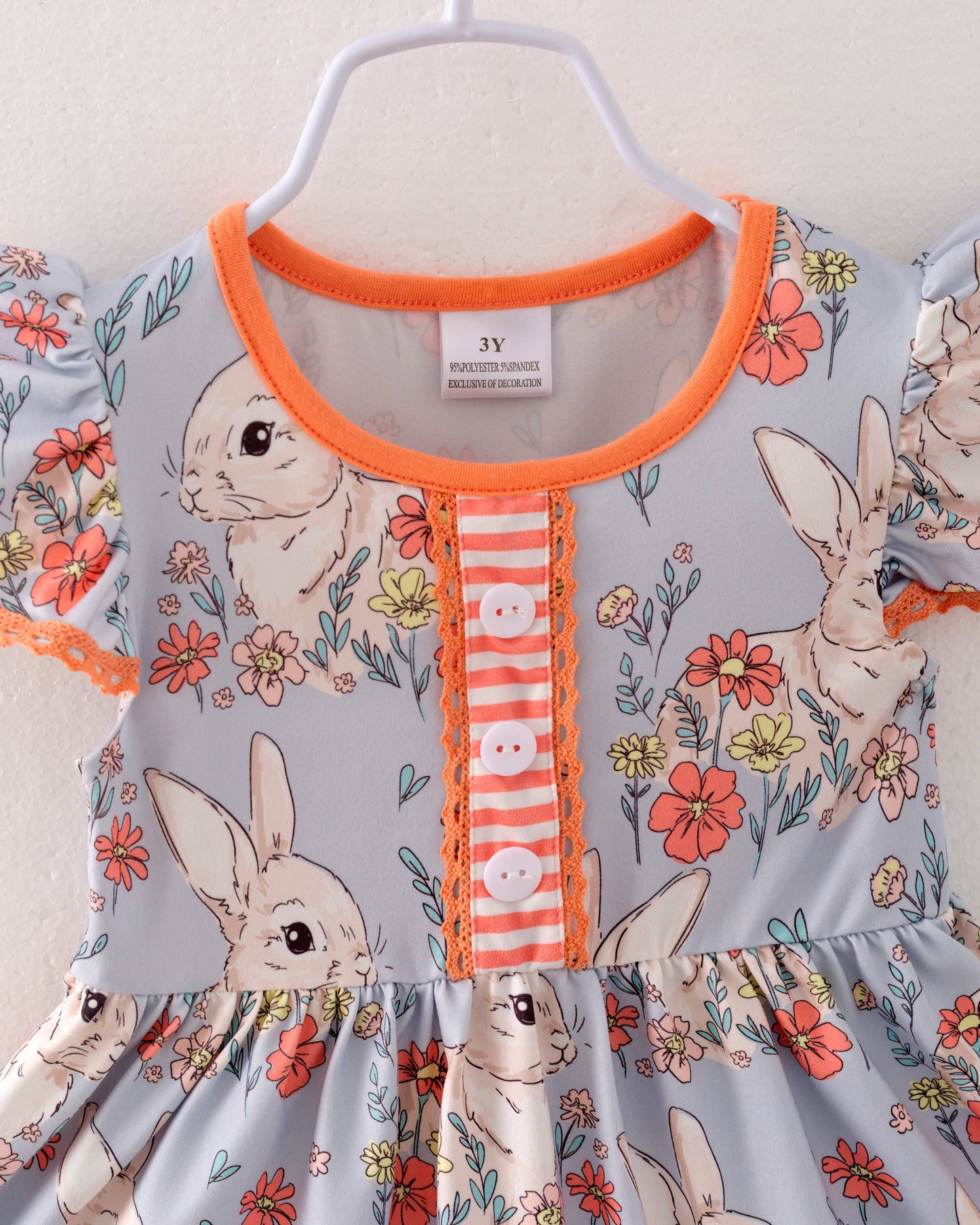 Easter Bunny Dreamsicle Outfit