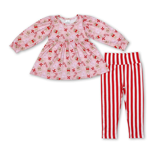 Peppermint Gingerbread: Pant Set