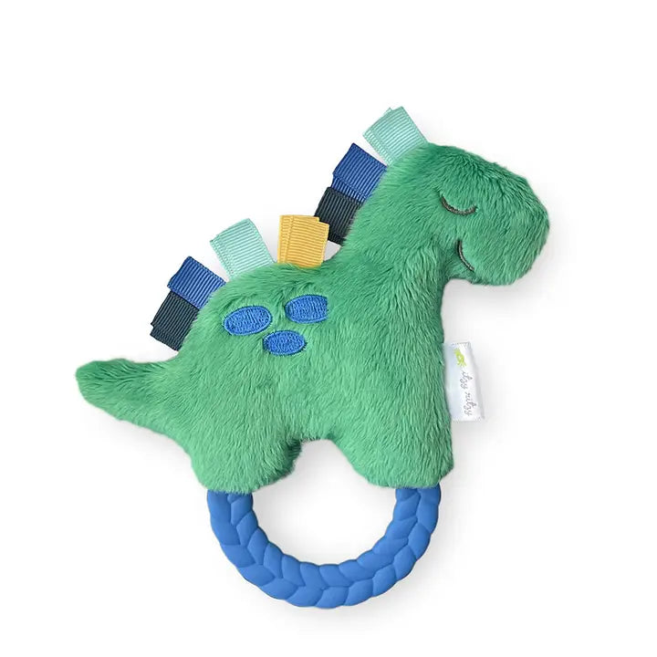Itzy Ritzy: Ritzy Rattle Pal Plush Rattle Pal with Teether
