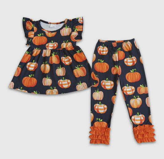 Pumpkins; Girls Pant Set