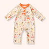 Snuggly Paws - Bow Romper