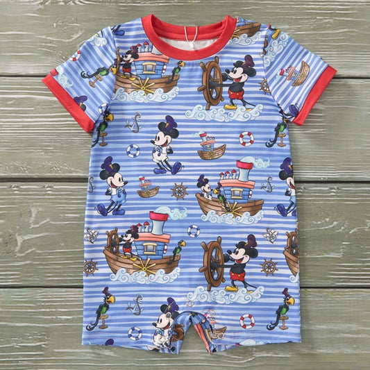 Steamboat Mickey Romper