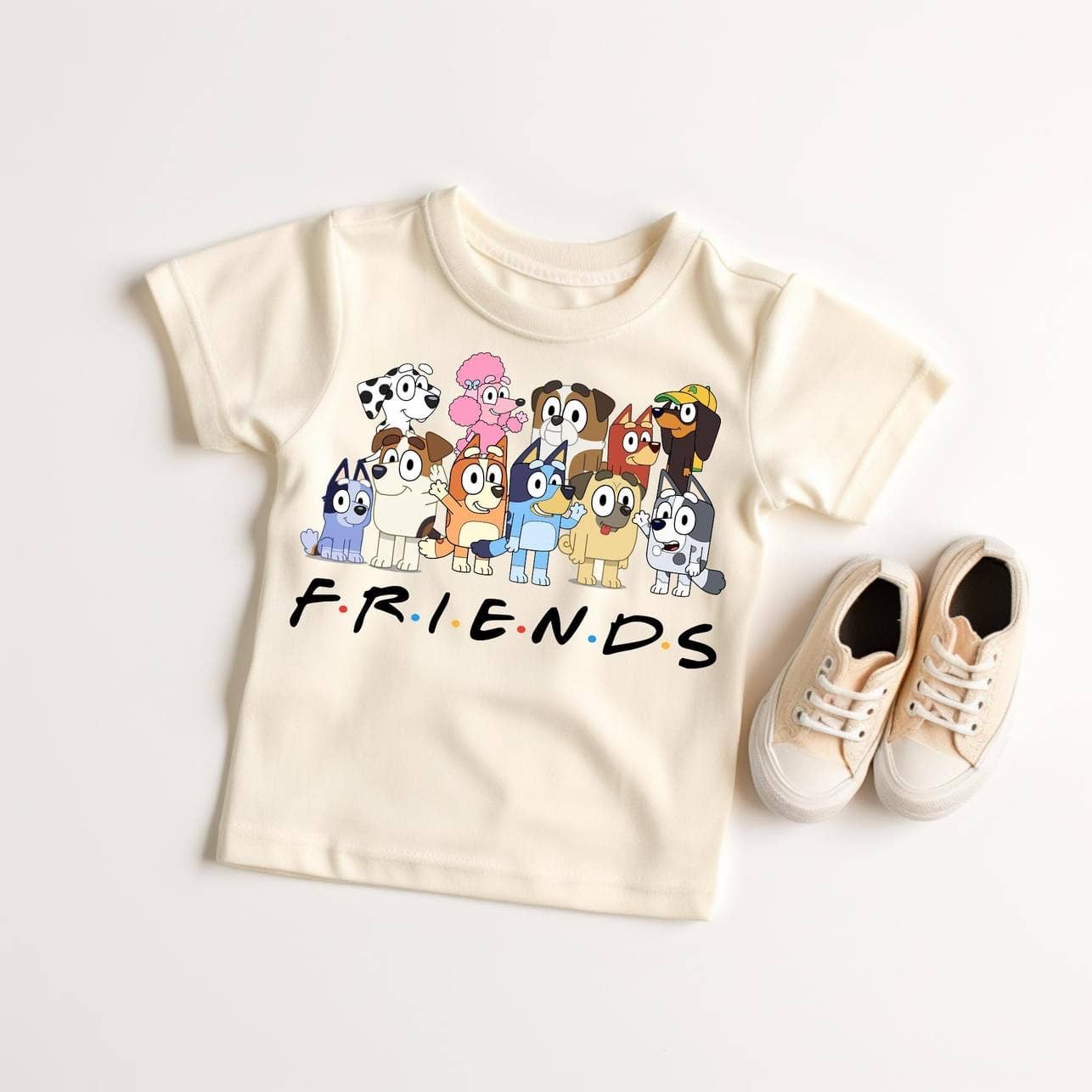 Blue Dog and Friends - Kids Shirt