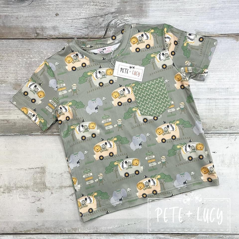 Silly Safari: Boys Shirt