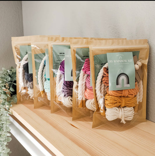 Branch & Chord: Macrame Rainbow Kits