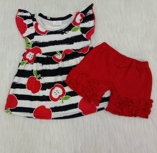 Striped Apple: Short Set