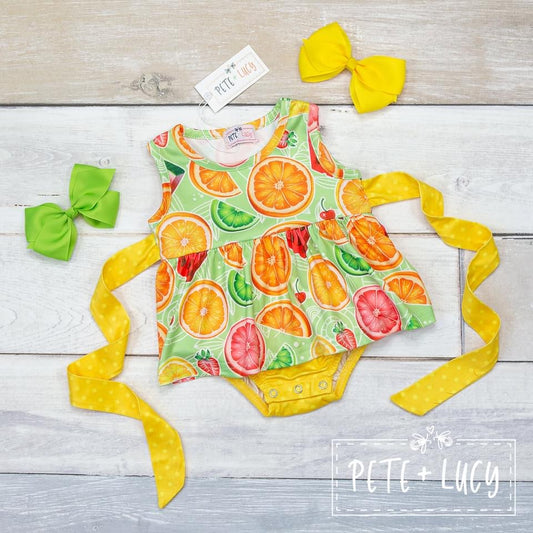 Fruitful Sun: Infant Romper