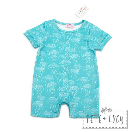 Flippin With The Fishes: Boys Romper